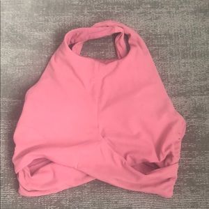 Lululemon bra top rose 4 criscross always aligned